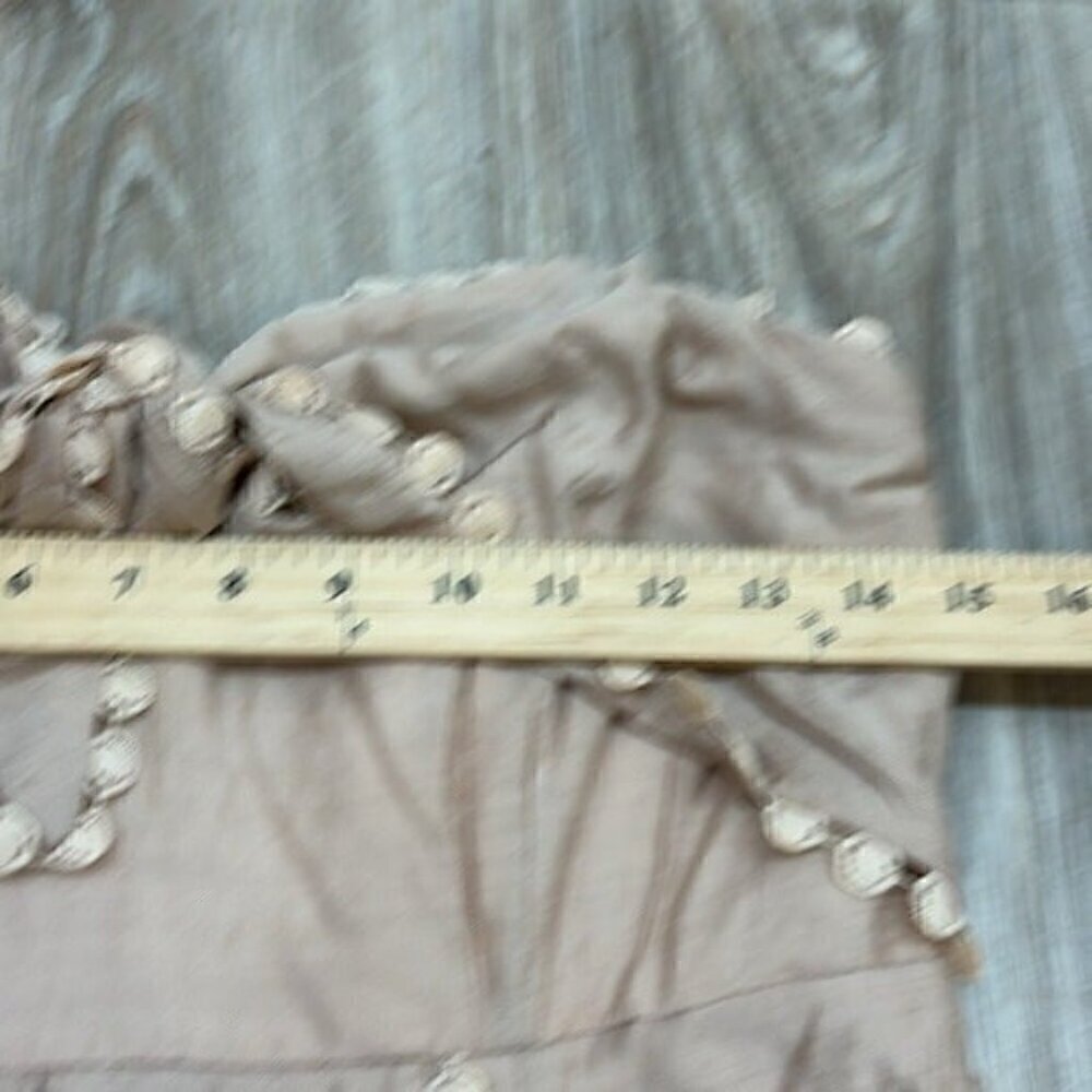 Saints & Secrets beige romper size Medium  NWT bohemian - Picture 5 of 8